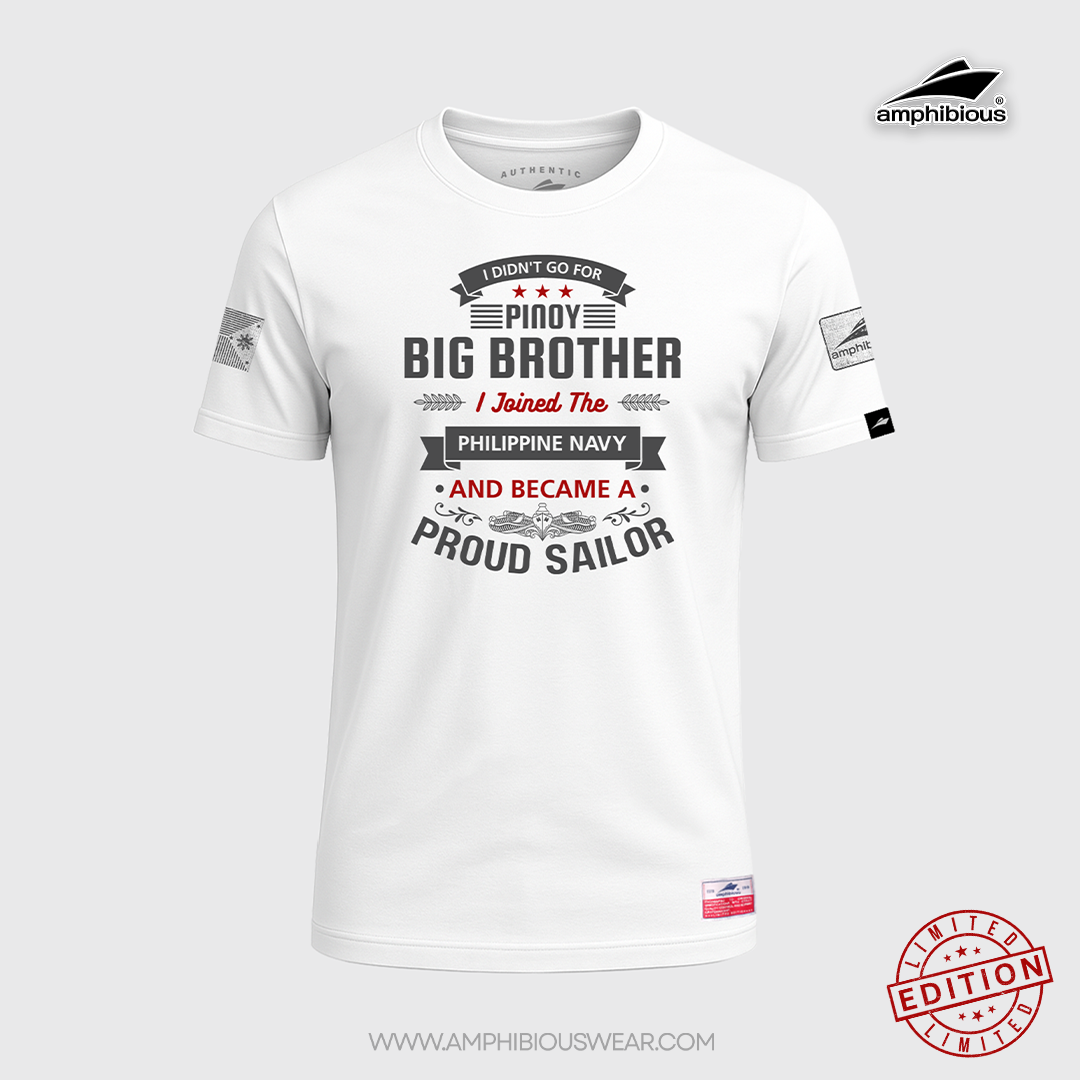Amphibious | I Joined the Philippine Navy – Proud Sailor | Premium Cotton T-Shirt