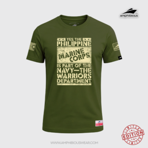 Amphibious | Philippine Marine Corps – The Warriors Department | Premium Cotton T-Shirt