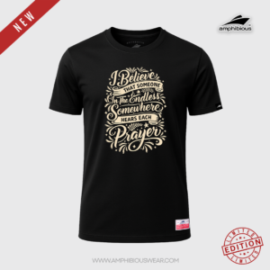 Amphibious | I Believe | Premium Cotton T-Shirt