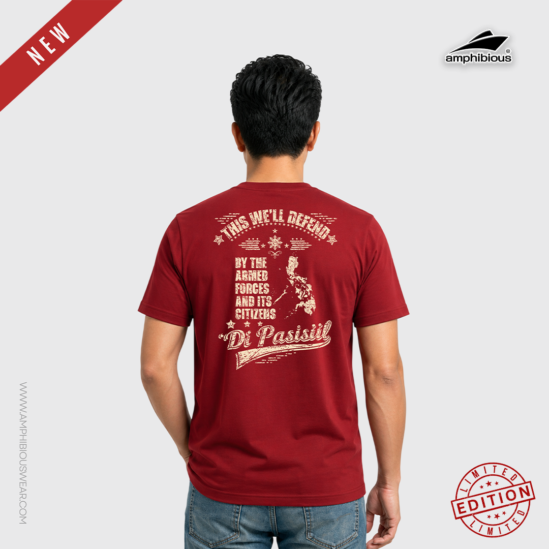 Amphibious | This We'll Defend—'Di Pasisiil | Premium Cotton T-Shirt - Image 4